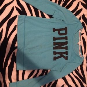 VS Pink blue sweatshirt size small